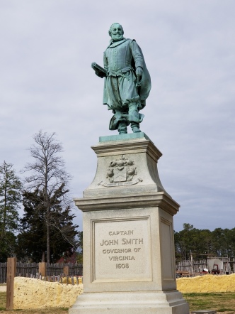 Jamestown John Smith statue